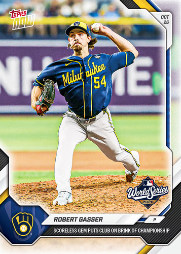 Robert gasser 2026 mlb topps - -,